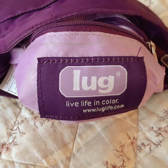 Lug Small Purple Crossbody Bag - Picture 7 of 15